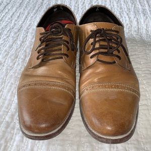 Men’s Rockport brown dress shoes. 10.5W.